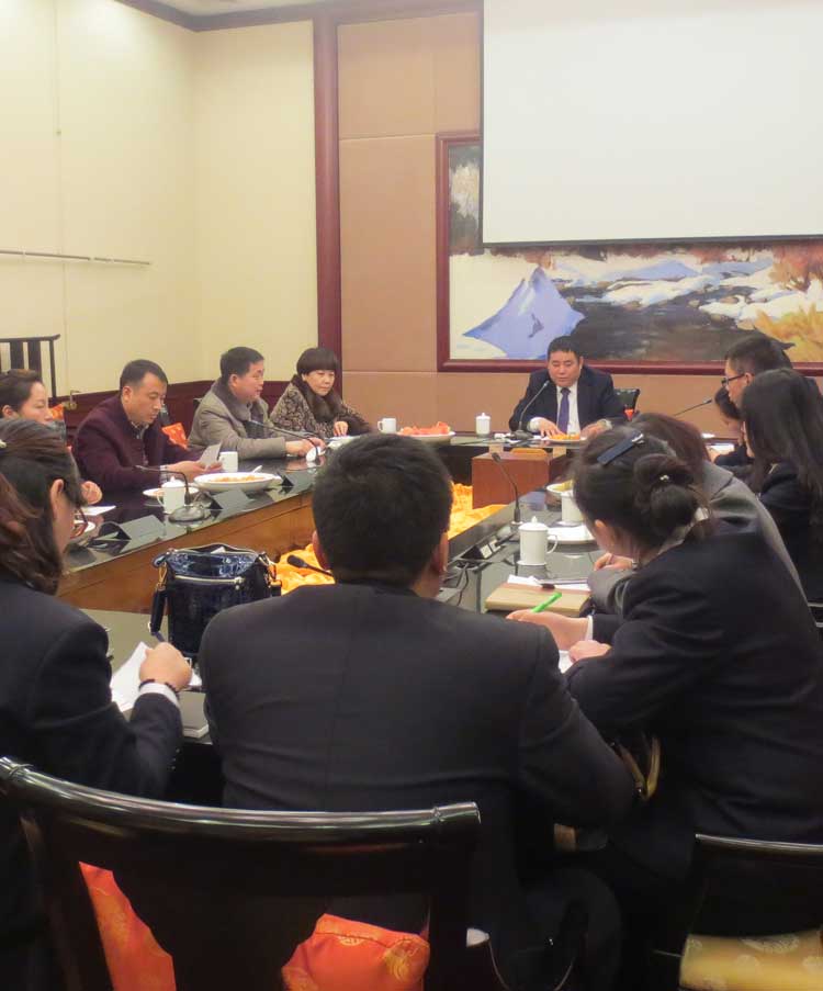 公司领导人会议